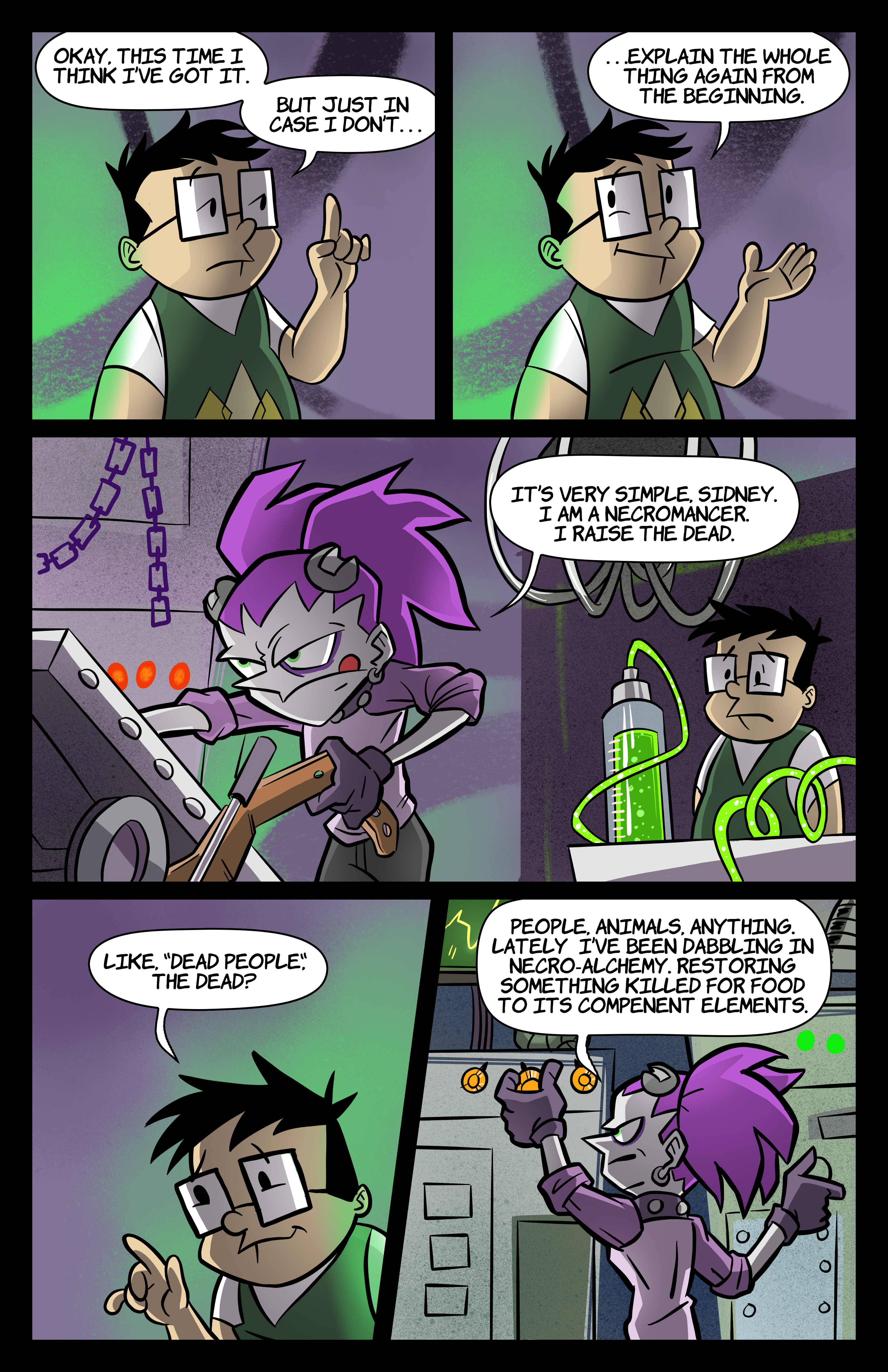 0: Tabitha Faust and the Fearsome Fate of Frankenfishstick Pg 1