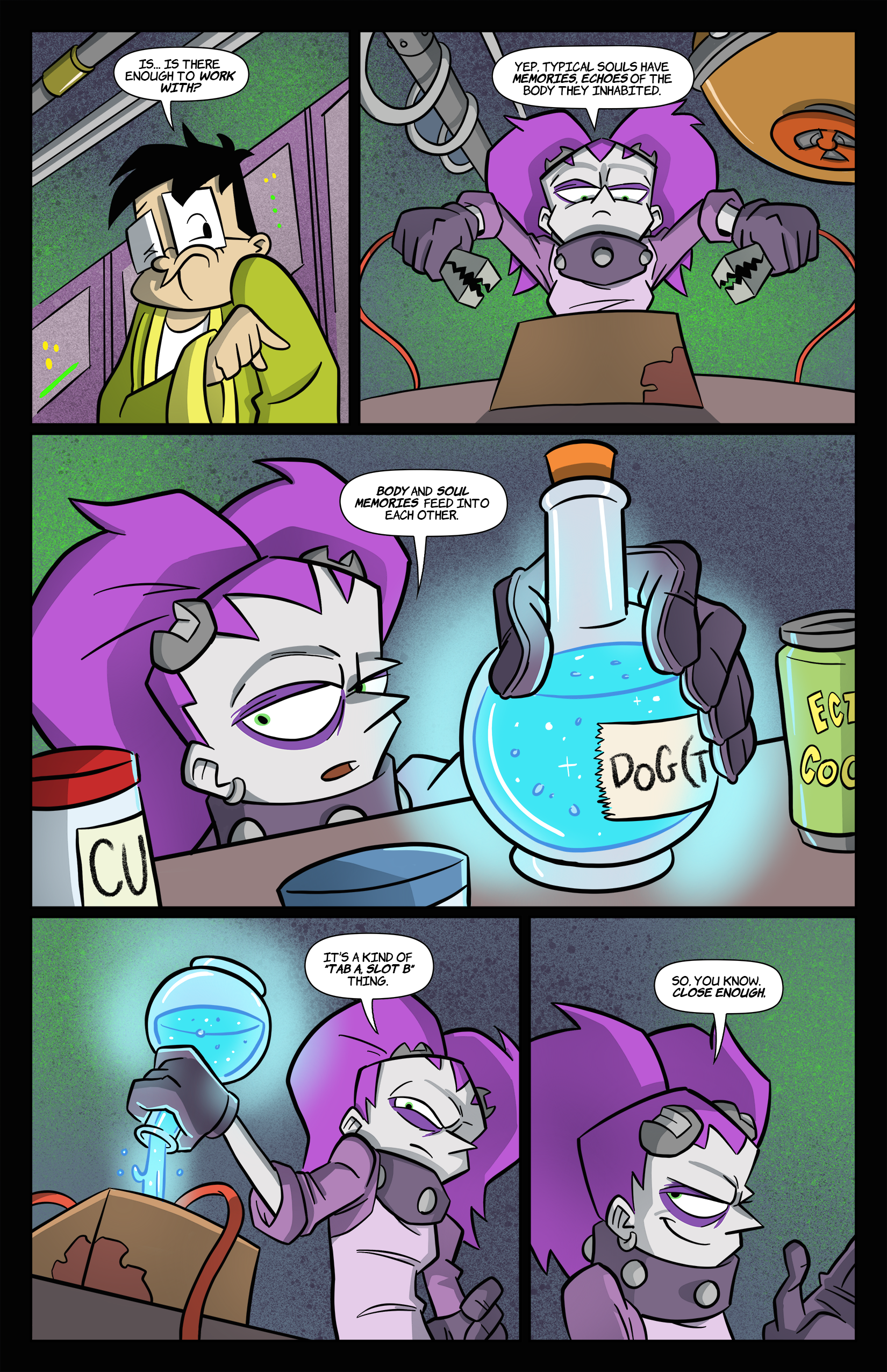 2: Tabitha Faust and the Jaundiced Jaws of Juicebox Pg 2